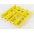 Scala Accessories - Complete Sprue - Table Containers (Wine, Milk, 2 Jars): {ярко жълт}