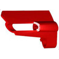 Technic, Panel Fairing #24 Small Short, Small Hole, Side B: {ярко червен}