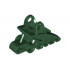 Bionicle Foot with Ball Joint Socket 2 x 3 x 5: {земно зелен}