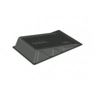 Baseplate, Raised Ramp 9 x 15 x 2 (Racers): {тъмно сив}