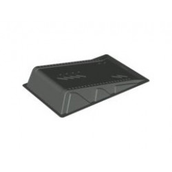 Baseplate, Raised Ramp 9 x 15 x 2 (Racers): {тъмно сив}