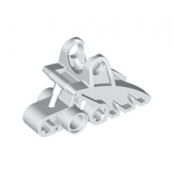 Bionicle Foot with Ball Joint Socket 2 x 3 x 5 : {бял}