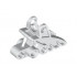 Bionicle Foot with Ball Joint Socket 2 x 3 x 5 : {бял}