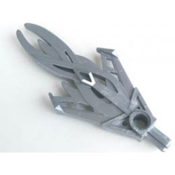 Bionicle Weapon Rahkshi Staff of Fear (Turahk): {сребрист}