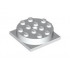 Turntable 4 x 4 Square Base with Same Color Turntable 4 x 4 Top (3403 / 3404): {бял}