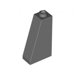 Покривна плочка 1х2х3/73°: {тъмно каменно сив}