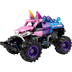 Monster Jam™ Sparkle Smash™ с издърпване назад – ТЕХНИК