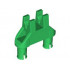 Technic, Pin Double Triangle 1 x 3 with 2 Clips with Round Pin Holes: {тъмно зелен}