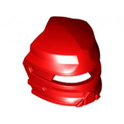 Minifigure, Visor Fanciful for Santis: {ярко червен}