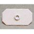 Minifigure, Shield Octagonal Long with Stud: {светло каменно сив}