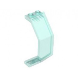 Стенен елемент заоблен 2X3X6: {прозрачно светло син}