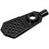 Minifigure, Footgear Snowshoe - Long Front End: {черен}