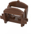 Horse Saddle with Clips: {метално земно оранжев}