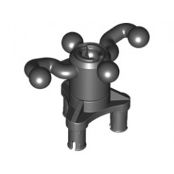 Technic, Steering Arm with 4 Ball Joints with Black Wheel Hub (x872 / x873): {черен}