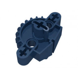 Bionicle Matoran Torso, Gear 9 Tooth with 3 Axle Holes and 2 Pin Holes: {земно син}