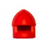 Minifigure, Headgear Helmet Castle with Chin Guard: {ярко червен}