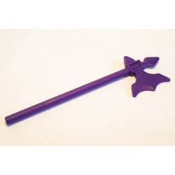 Minifigure, Weapon Halberd Elaborate: {светло виолетов}