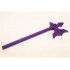 Minifigure, Weapon Halberd Elaborate: {светло виолетов}