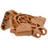 Bionicle Vahki Torso Upper Section: {кафяв}