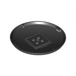 Container, X-Pod Bottom Cap 9 x 9 x 1: {черен}