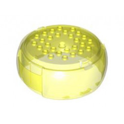 Container, X-Pod Barrel Section 10 x 10 x 3 1/3: {прозрачно флуорисциращо зелен}