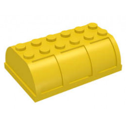 Container, Trunk Lid 4 x 6 x 1 2/3: {ярко жълт}