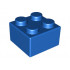 Brick, Soft 2 x 2: {ярко син}