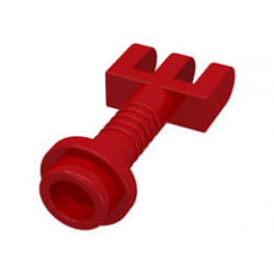 Hinge Bar with 3 Fingers and End Stud (Control Lever) : {ярко червен}