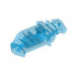 Bionicle Head Connector Block Eye/Brain Stalk (Toa Metru): {прозрачно син}