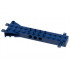 Brick, Modified 2 x 12 with 2 Side Pins and 2 End Pins, Technic Holes, and 4W Flared End: {земно син}
