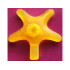 Starfish / Sea Star: {прозрачен огнено жълт}