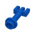 Hinge Bar with 3 Fingers and End Stud (Control Lever) : {ярко син}