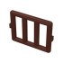Bar 1 x 4 x 3 Window Grille : {земно оранжев}