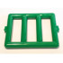 Bar 1 x 4 x 3 Window Grille : {тъмно зелен}