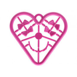 Belville, Clothes Accessories - Complete Sprue - Small Bows & Hair Band : {ярко пурпурен}