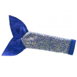 Belville Fishtail for Adult with Dark Purple Fins, Dark Purple Spots, Silver Overlay Pattern, with Top Cuff: {неопределен}