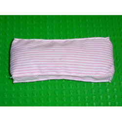 Belville Cloth Mattress 6 x 14, Pink Stripe Pattern: {бял}