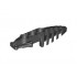 Bionicle Foot Visorak with 3 Pin Holes: {черен}