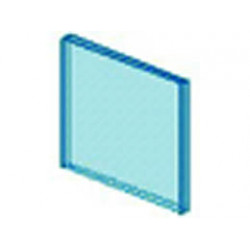 Glass for Window 1 x 4 x 3 : {прозрачно светло син}