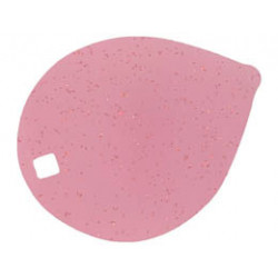 Plastic Part for Set 5964 - Belville Flower Petal: {прозрачно розов блестящ}