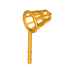 Minifigure, Utensil Net (Fabuland Wind Gauge): {огнено жълто-оранжев}