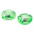 Clikits Icon, Round 2 x 2 Small with Hole, Polished (Transparent Colors Only): {прозрачен светло зелен}