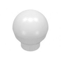 Brick, Round 1 x 1 with Ball (Finial) : {бял}