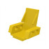 Technic Seat 3 x 2 Base : {ярко жълт}