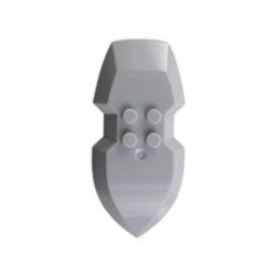 Nestle Promo Figure Vladek Shield: {умерено каменно сив}