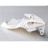 Bionicle Visorak Head with 7 Pin Holes and Axle Hole (Suukorak): {бял}