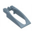 Windscreen 10 x 4 x 2 Curved with Bubble Cutout and Single Hinge Finger: {пясъчно син}