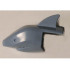 Minifigure, Headgear Head Cover, Shark: {пясъчно син}