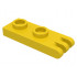 Hinge Plate 1 x 2 with 3 Fingers - Hollow Studs : {ярко жълт}