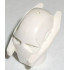 Minifigure, Head Modified SW General Grievous Plain: {бял}